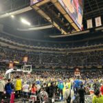 Capitanes arman gran fiesta en CDMX sin Bronny James y destrozan a los Lakers