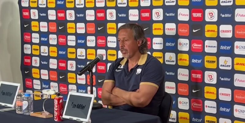 José Bazán tras el empate de Pumas: “Estamos contentos como estamos creciendo”