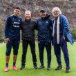 Javier Aguirre visita a Pumas en Cantera