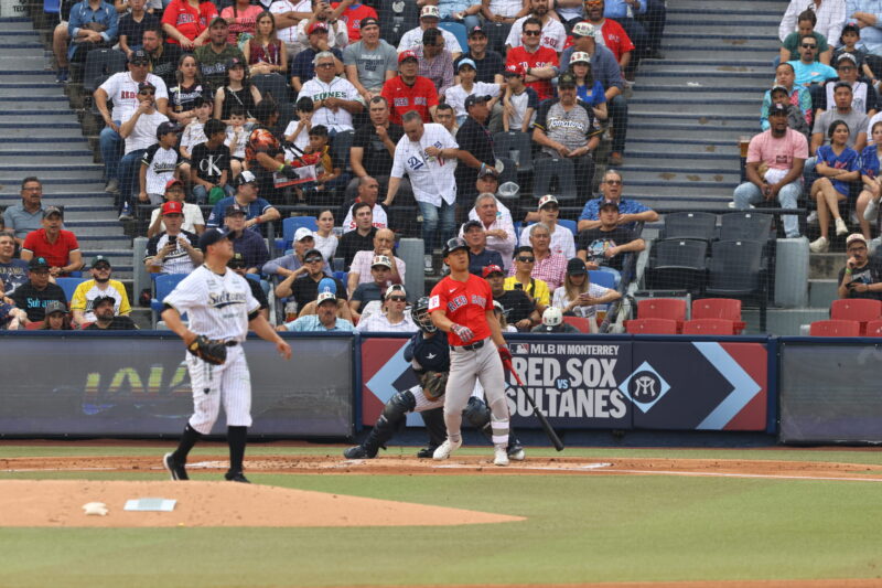 Boston Red Sox culminó con victoria histórica serie ante Sultanes de Monterrey