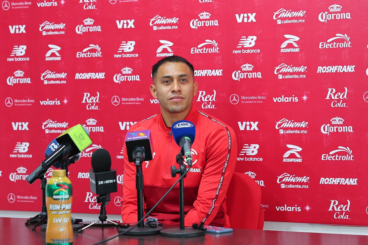 Juan Pablo Domínguez busca un gran cierre de torneo con Toluca