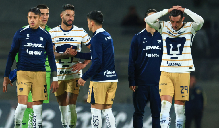 Pumas: Jugadores se encierran en vestuario y no salen a zona mixta de “Concachampions”
