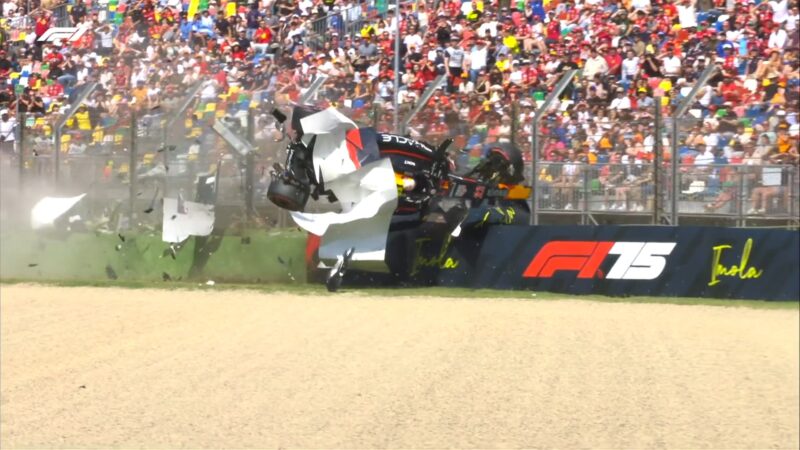 Así quedó la clasificación de Imola: Brutales accidentes de Yuki Tsunoda y Franco Colapinto