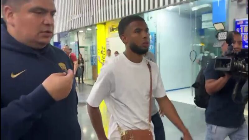 Pedro Vite tras su llegada a CDMX para ser refuerzo de Pumas: “Espero poder el domingo jugar”