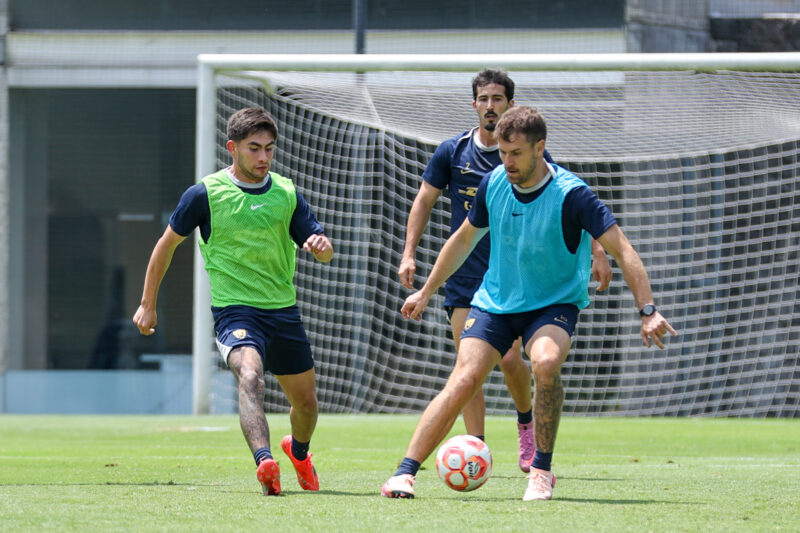 Pumas podría tener tres debuts contra Puebla en el Apertura 2025