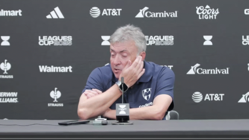 Domenec Torrent protagoniza acalorada discusión en conferencia de prensa en Leagues Cup