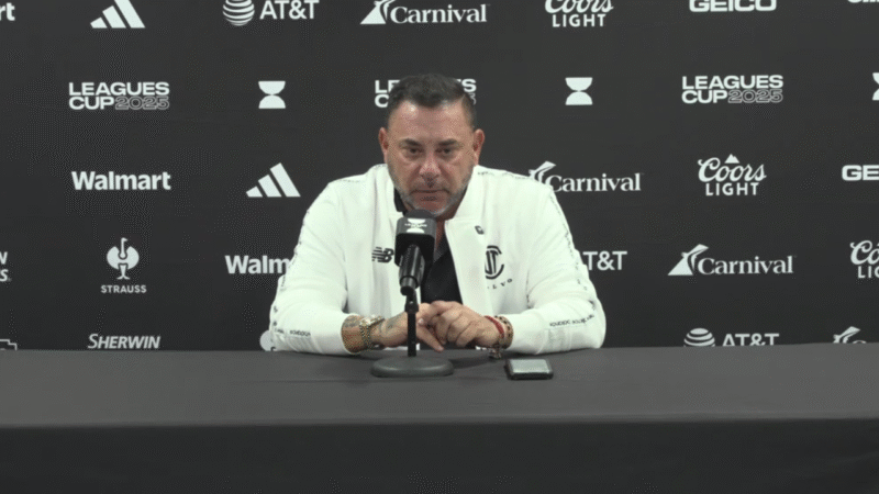 Antonio Mohamed sobre la chilena de Paulinho en la Leagues Cup: “Es el gol del torneo”