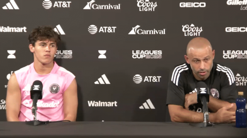 ¿Lionel Messi jugará contra Pumas? Javier Mascherano habla al respecto