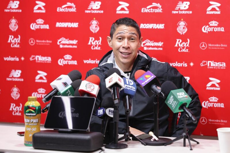 Hugo González descarta “campeonitis” en Toluca: “Nosotros estamos tranquilos”