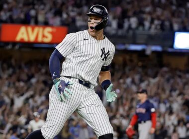 Aaron Judge entra a histórico top de jonroneros de los Yankees de Nueva York en MLB