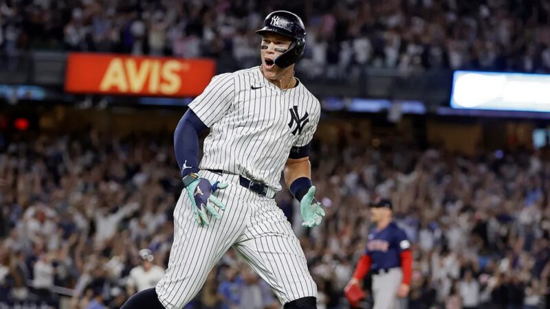 Aaron Judge entra a histórico top de jonroneros de los Yankees de Nueva York en MLB