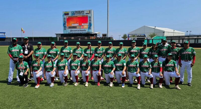 México destroza a Argentina en su debut en el Premundial de Béisbol Femenil