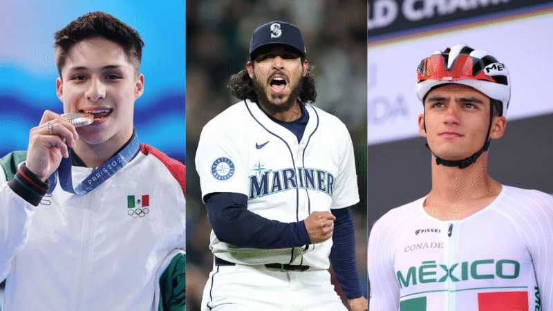 ¿Andrés Muñoz, Osmar Olvera o Isaac del Toro? La pelea por el atleta mexicano más destacado en 2025