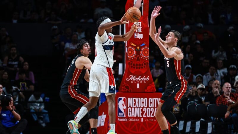 ¿Cuántos juegos de NBA se han disputado en México?