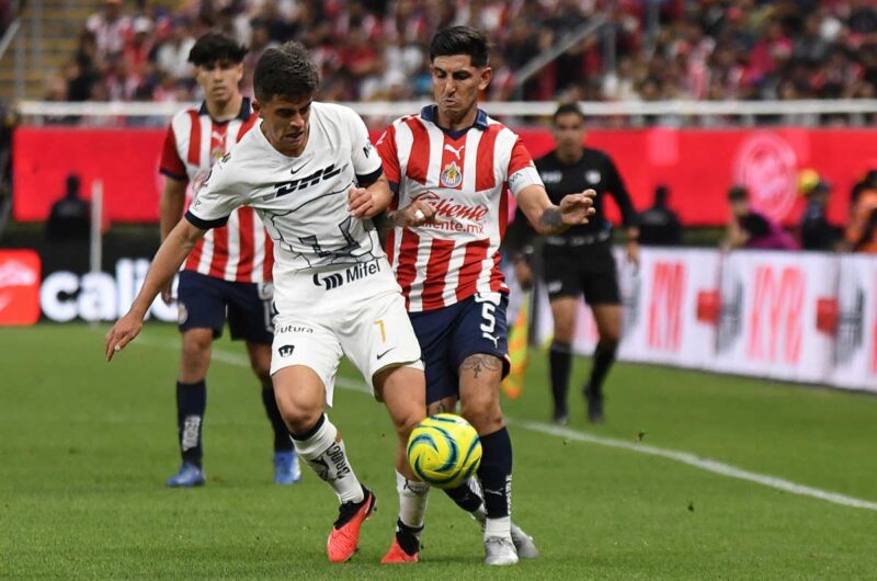 Chivas y su paternidad en los últimos años contra Pumas