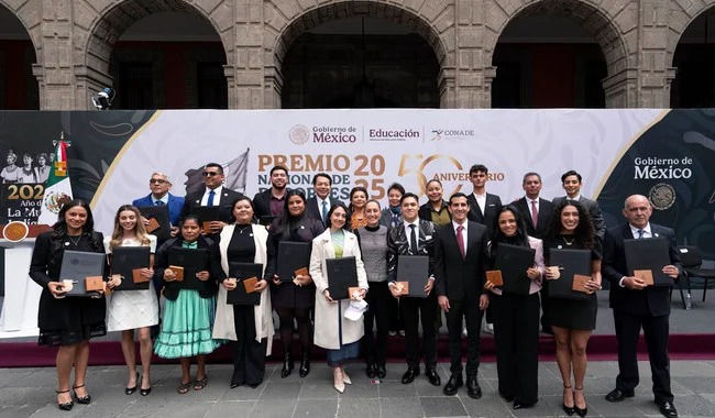 Osmar Olvera e Isaac del Toro destacan en la entrega del Premio Nacional del Deporte 2025
