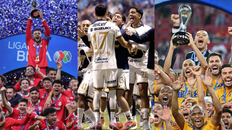 ¿Toluca o Tigres ya superaron la grandeza de Pumas?