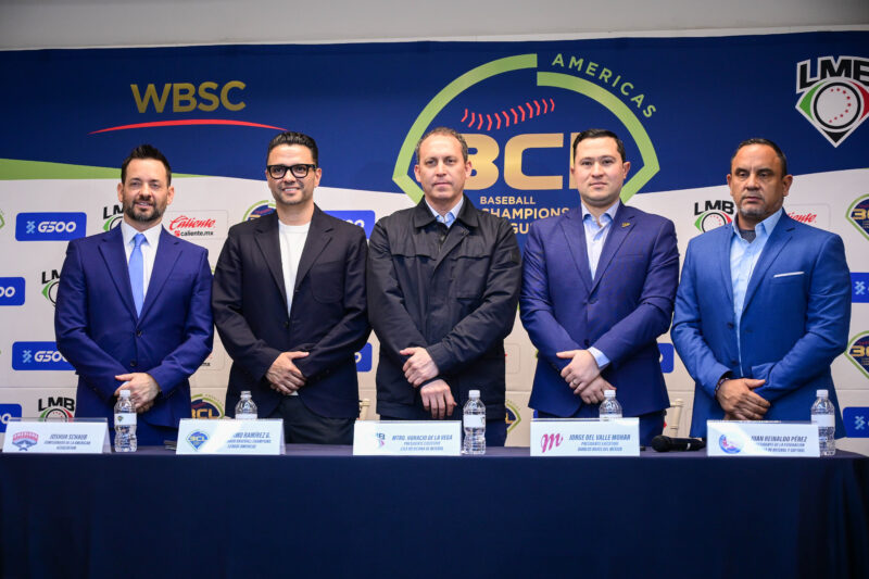 Se presenta la tercera edición de la Baseball Champions League y regresa a CDMX