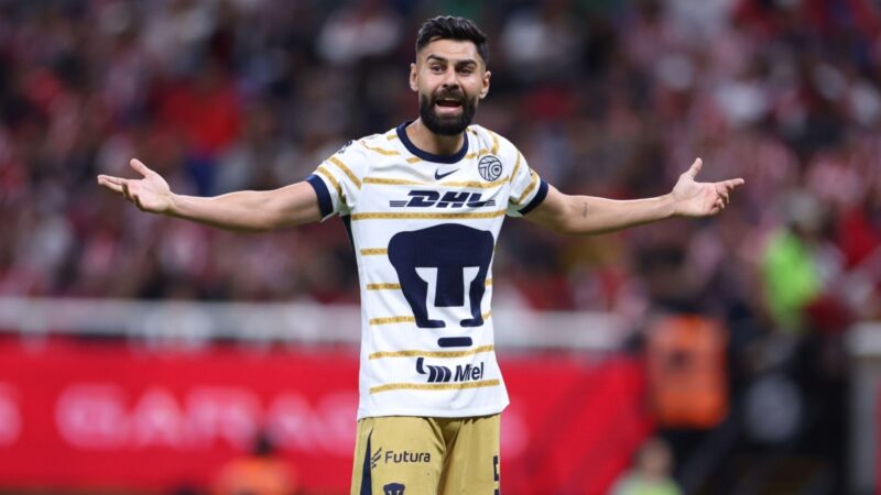 Pumas tendrá dos bajas importantes para enfrentar a Tigres