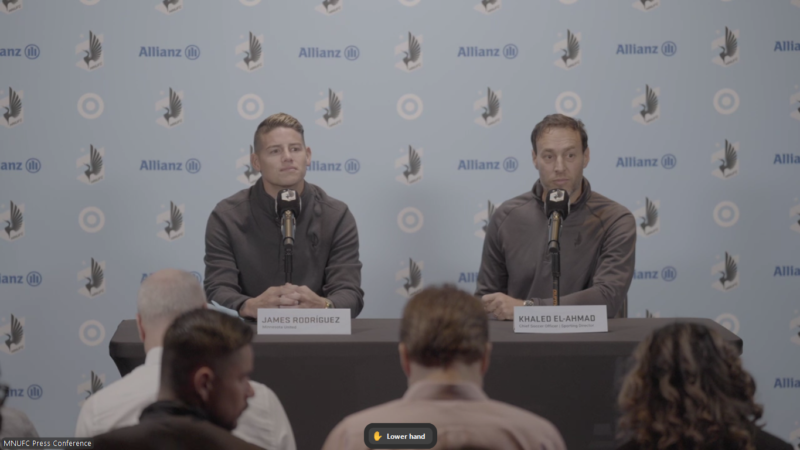 James Rodríguez recuerda a la Liga MX en su presentación con Minnesota United: “Vengo de una liga fuerte y física”