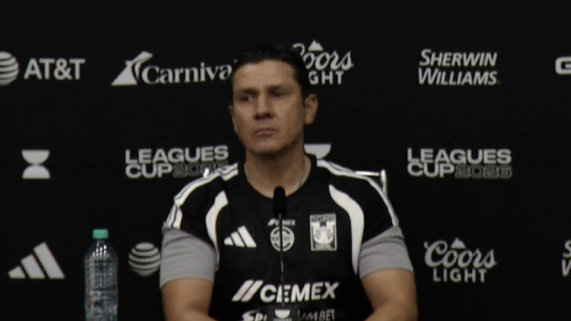 Tigres con ilusión de clasificar a la siguiente ronda de la Leagues Cup: “Tenemos una ligera esperanza y nos aferramos a ella”