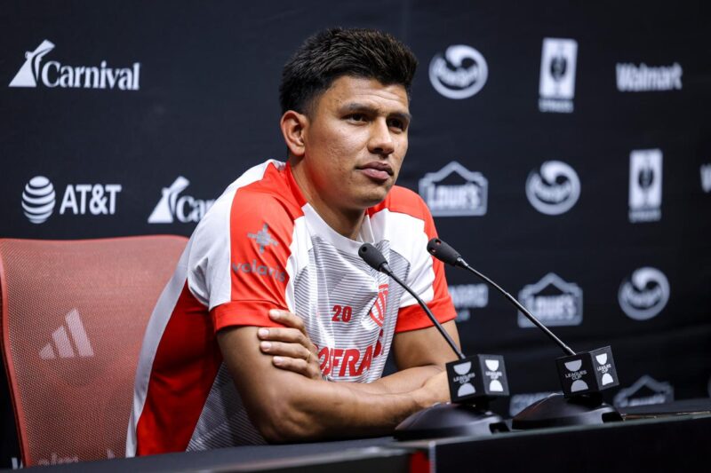 Jesis Gallardo, previo a enfrentar a Dallas, crédito Toluca fc