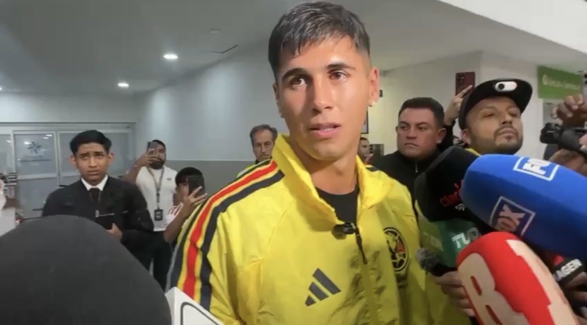 Santiago Ramos llega a CDMX para firmar contrato con América: “Estoy contento de llegar al más grande de México”