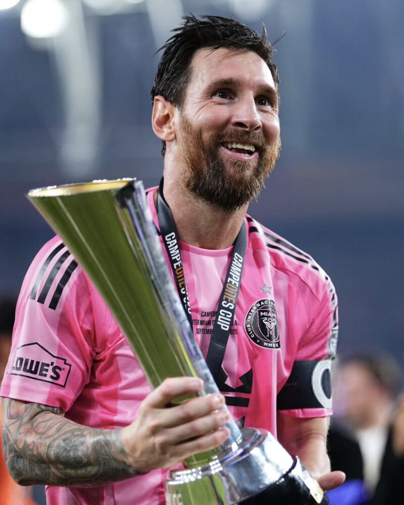 Lionel Messi hace historia con nuevo campeonato con Inter Miami