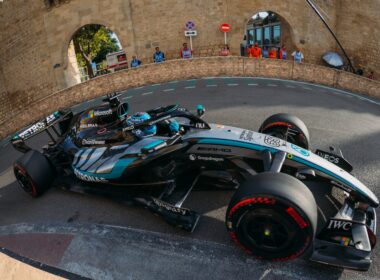 Gran Premio de Azerbaiyán 2026: George Russell destaca y Checo Pérez sorprende en prácticas libres