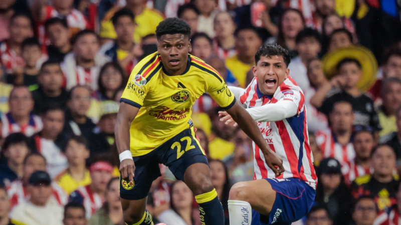 Chivas deja ir la victoria en el Clásico de México; Borja se destapa como héroe del América