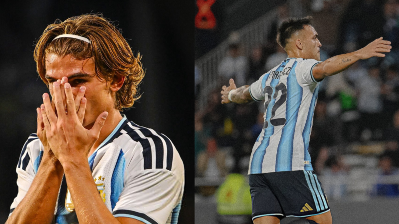 ¡La vida después de Lionel Messi! Argentina golea en el inicio de su nueva etapa
