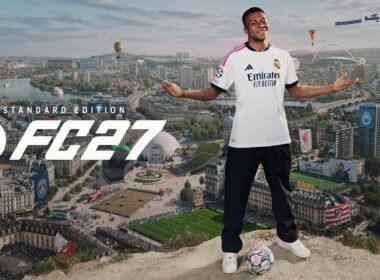 Portada de EA Sports FC 27 con Kylian Mbappé
