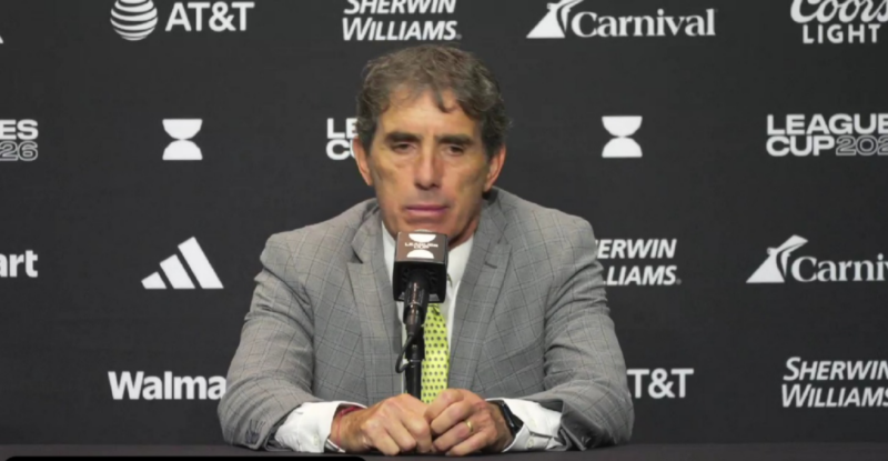 Guillermo Almada arremete contra el arbitraje tras la eliminación en la Leagues Cup 2026