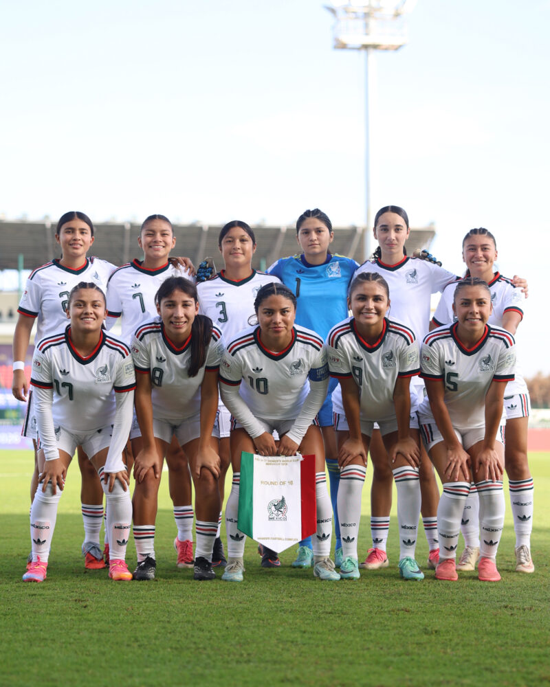 Selección Femenil sub 17, en 8vos de final del Mundial