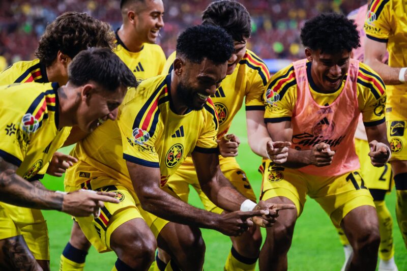 América golea al Atlas y se mantiene como el mejor equipo de la Liga MX